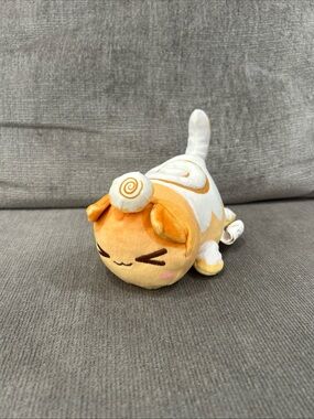 Aphmau MeeMeows Cinnamon Roll Cat Plush 6” Litter 3 Stuffed Animal